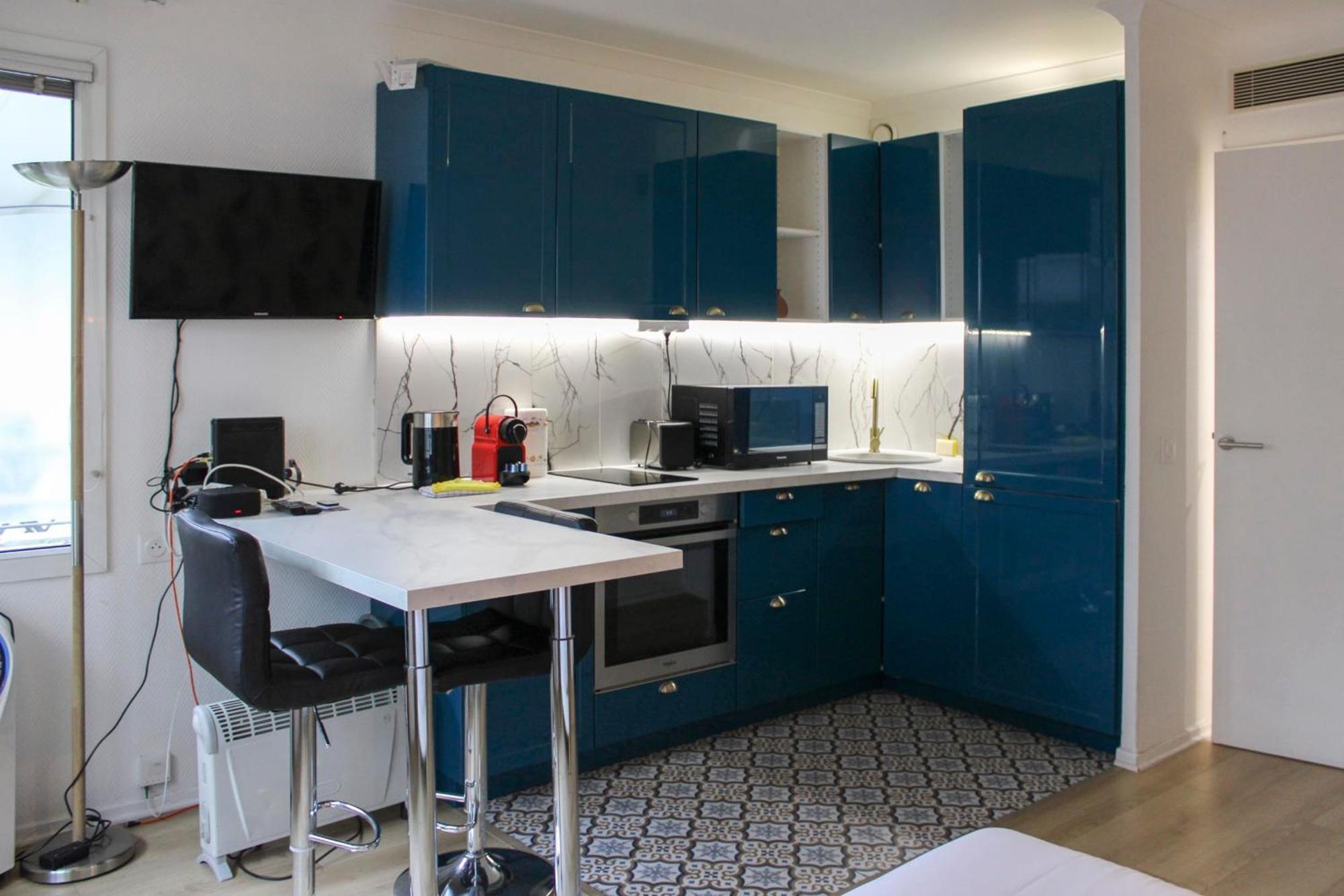 Bright Studio Of 29M With Wifi Near Paris 伊西莱穆利诺 外观 照片
