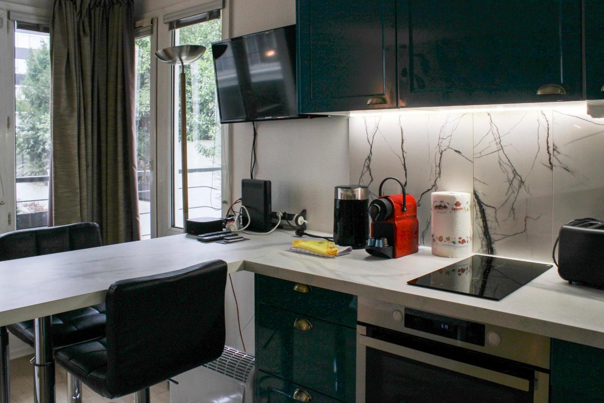 Bright Studio Of 29M With Wifi Near Paris 伊西莱穆利诺 外观 照片